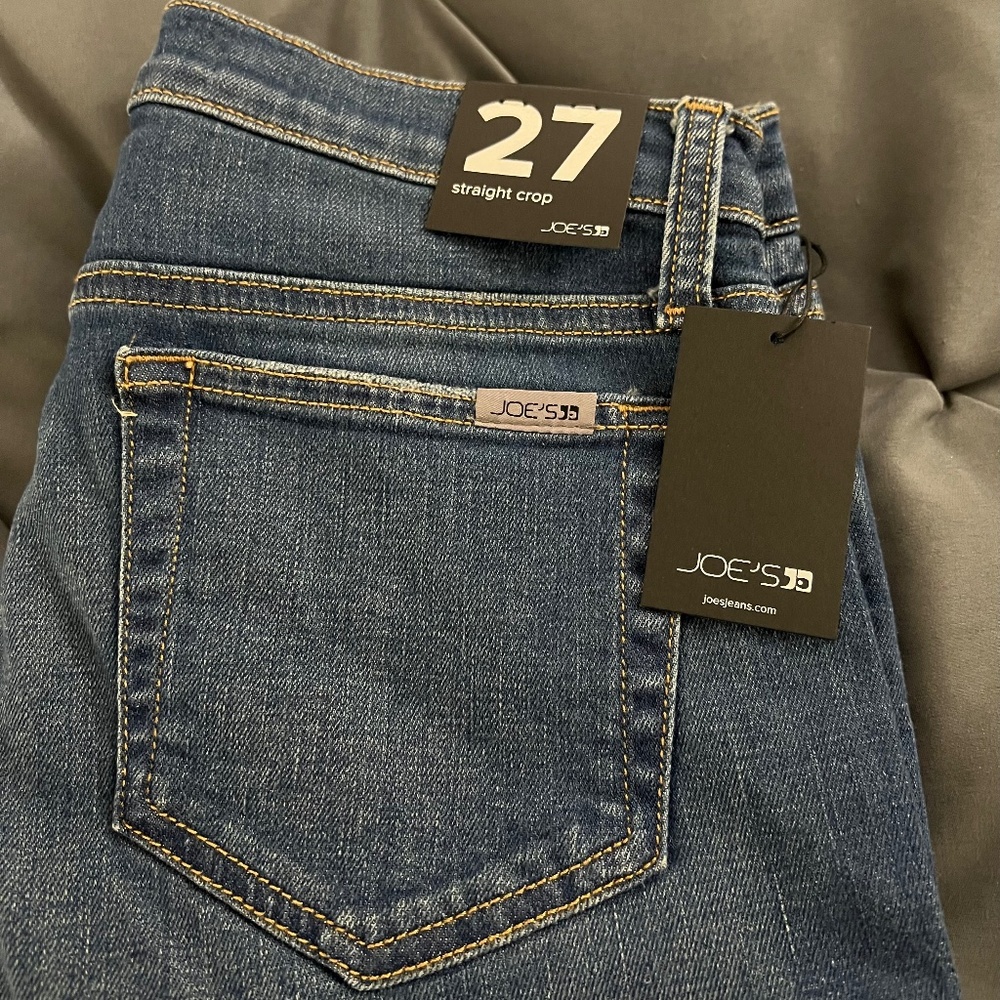 Joe’s Jeans Straight Cropped Cuffed